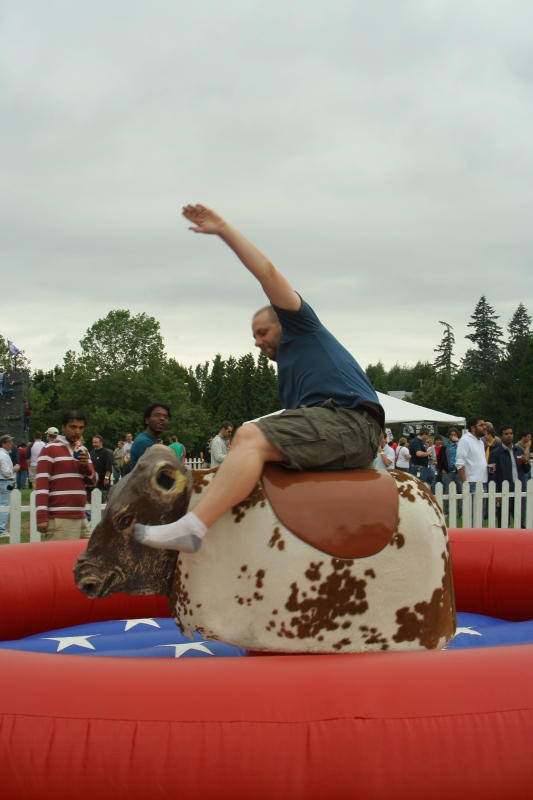 Seattle Mechanical Bull Party Rental Seattle Events Mechanical Rides